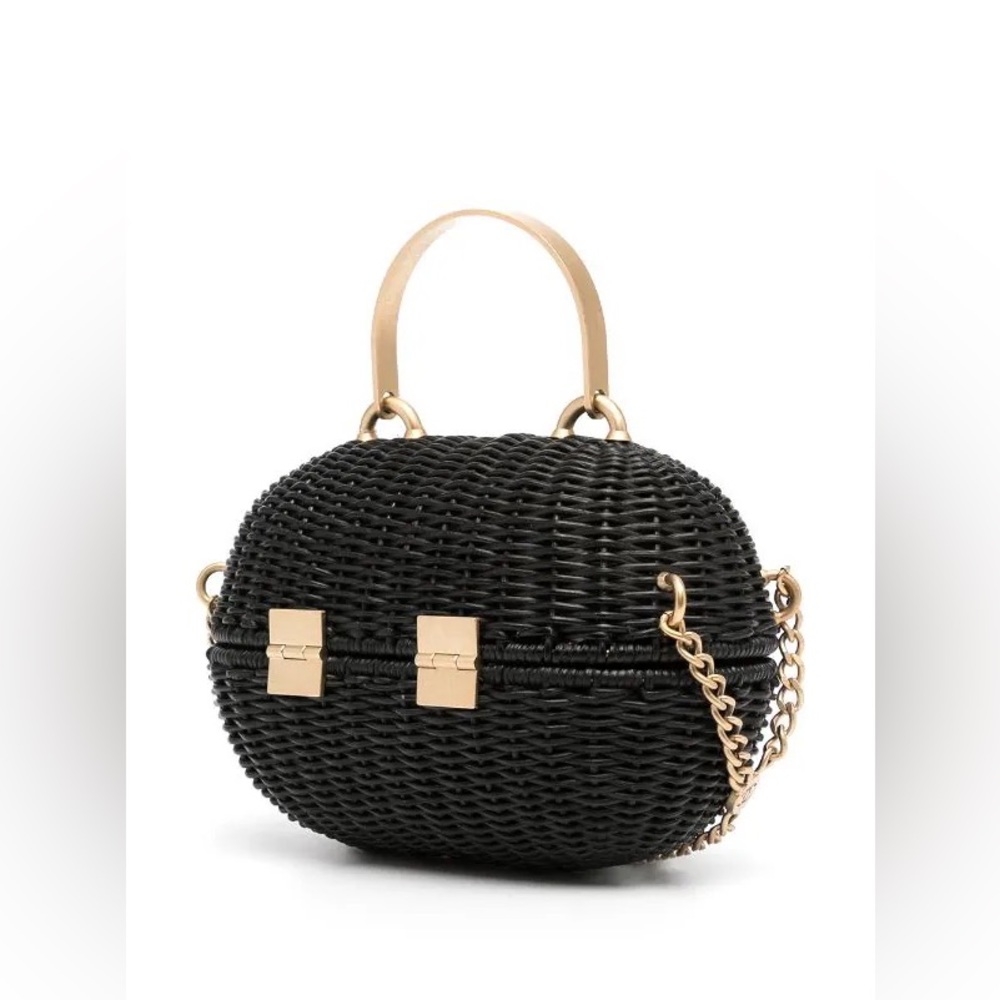 CHANEL Heart Lock Wicker Bag Cruise 2004/2005 ♥️ - Picture 15 of 16